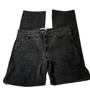 Jones and Co Size 10 Cotton Blend Black Jeans